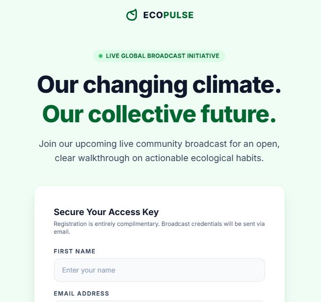 EcoPulse Systems Climate Blueprint